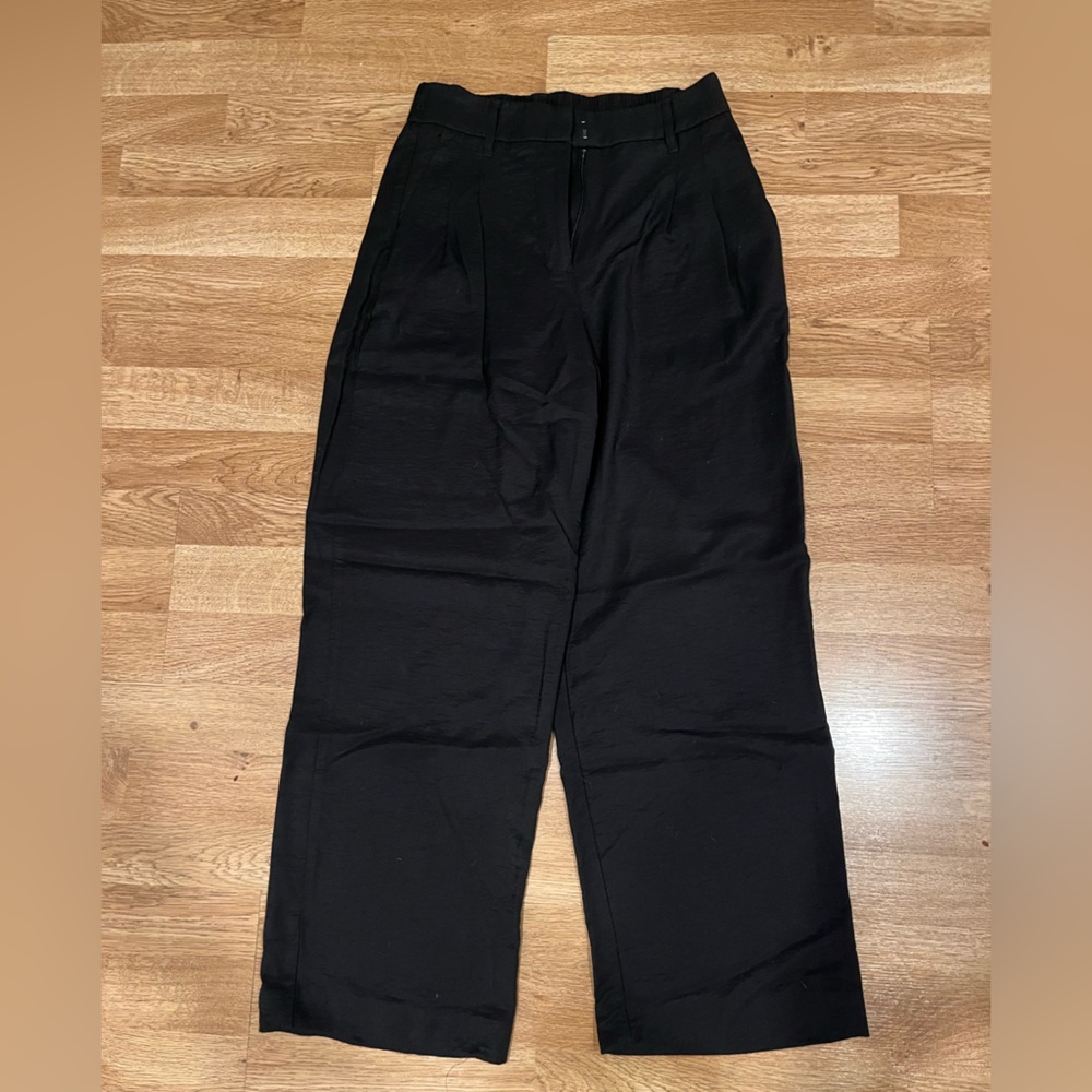 Simply Vera Vera Wang Women's Black Wide Leg Pants